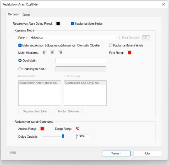 Acrobat'ta Redaksiyon Aracı Özellikleri