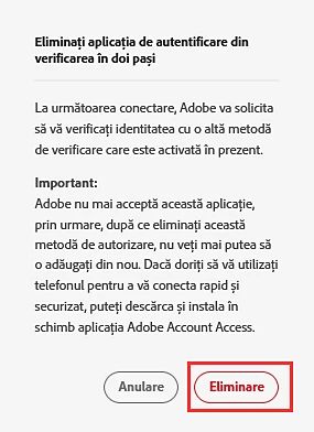 Eliminare Adobe Authenticator