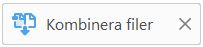 Genvägen Kombinera filer