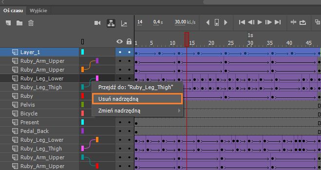 Usuwanie warstw macierzystych