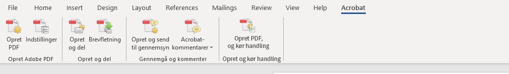 Fjernet muligheden Indsæt medie