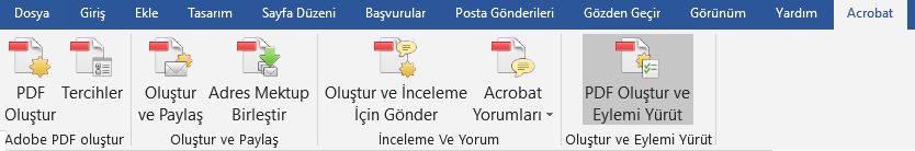 Kaldırılan ortam ekleme seçeneği