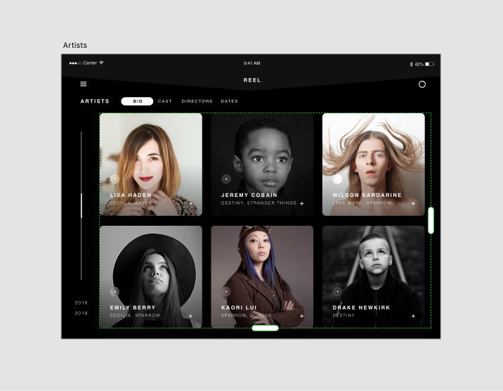 用于重复一个元素或一组元素的句柄