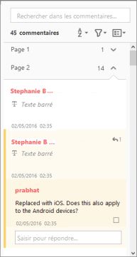 Expérience de réponse de type file unique