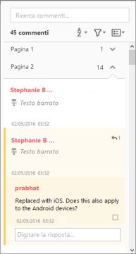 Esperienza di risposta a thread singolo