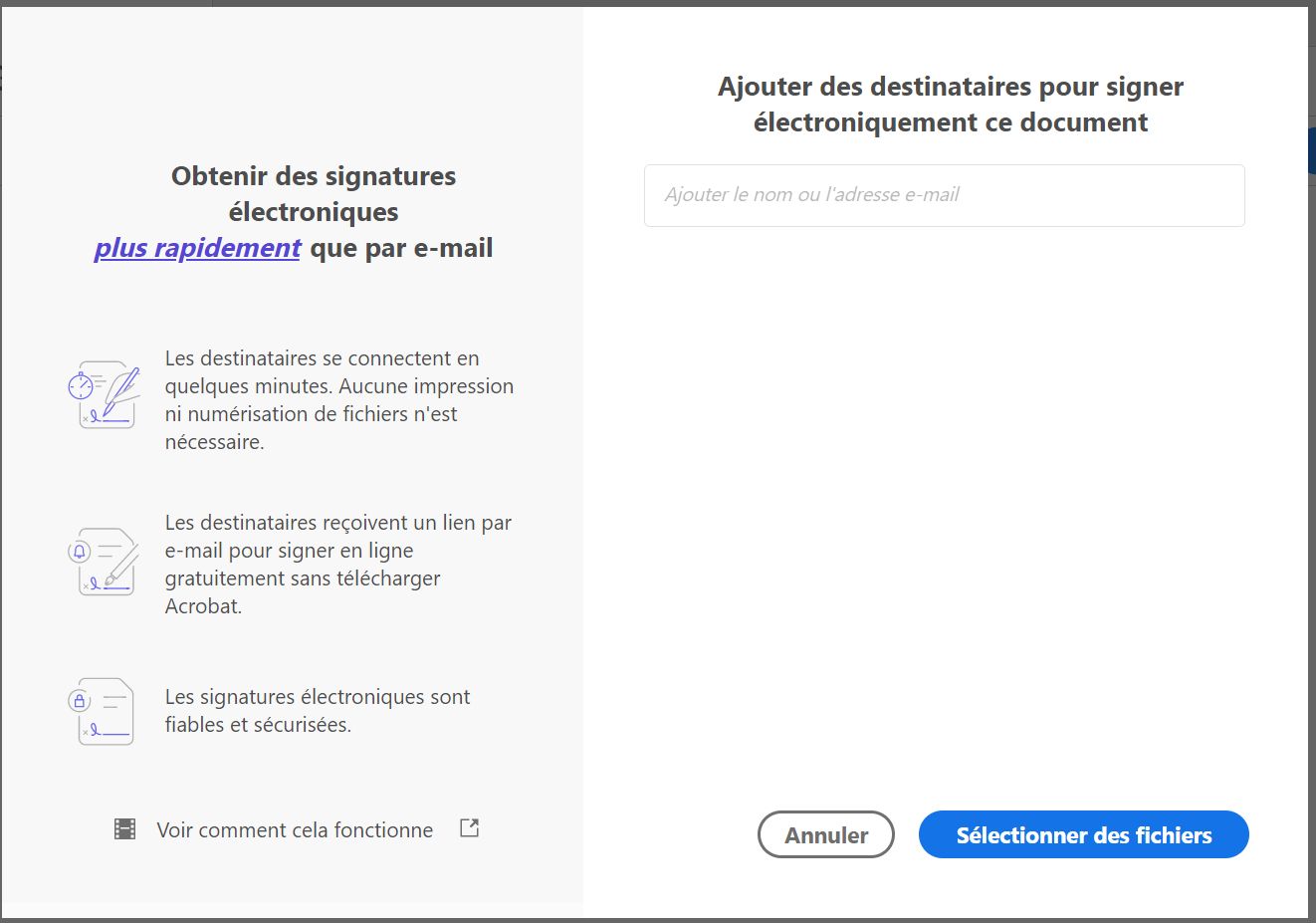 Ajouter des destinataires