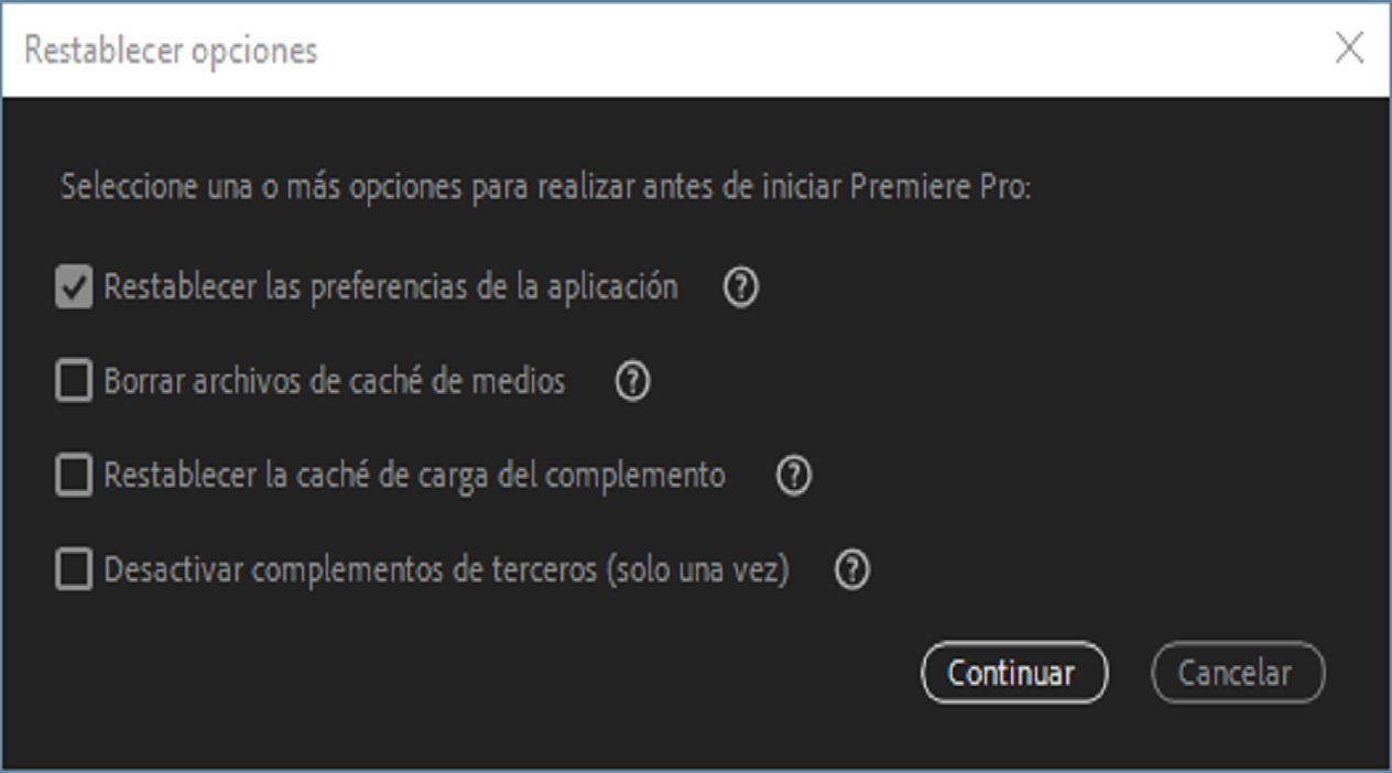 Solucione los problemas restableciendo diferentes configuraciones a sus valores predeterminados.