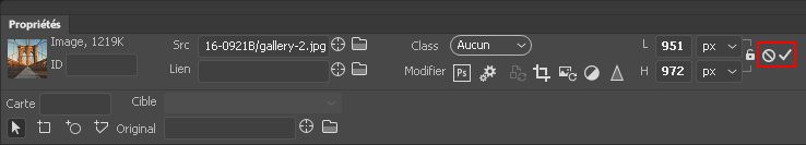 Rétablissement de la taille originale d’une image