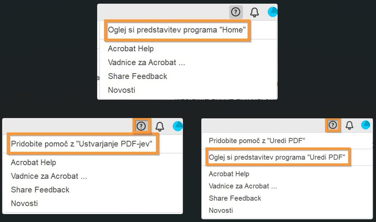 Ponovni ogled predstavitve uporabe
