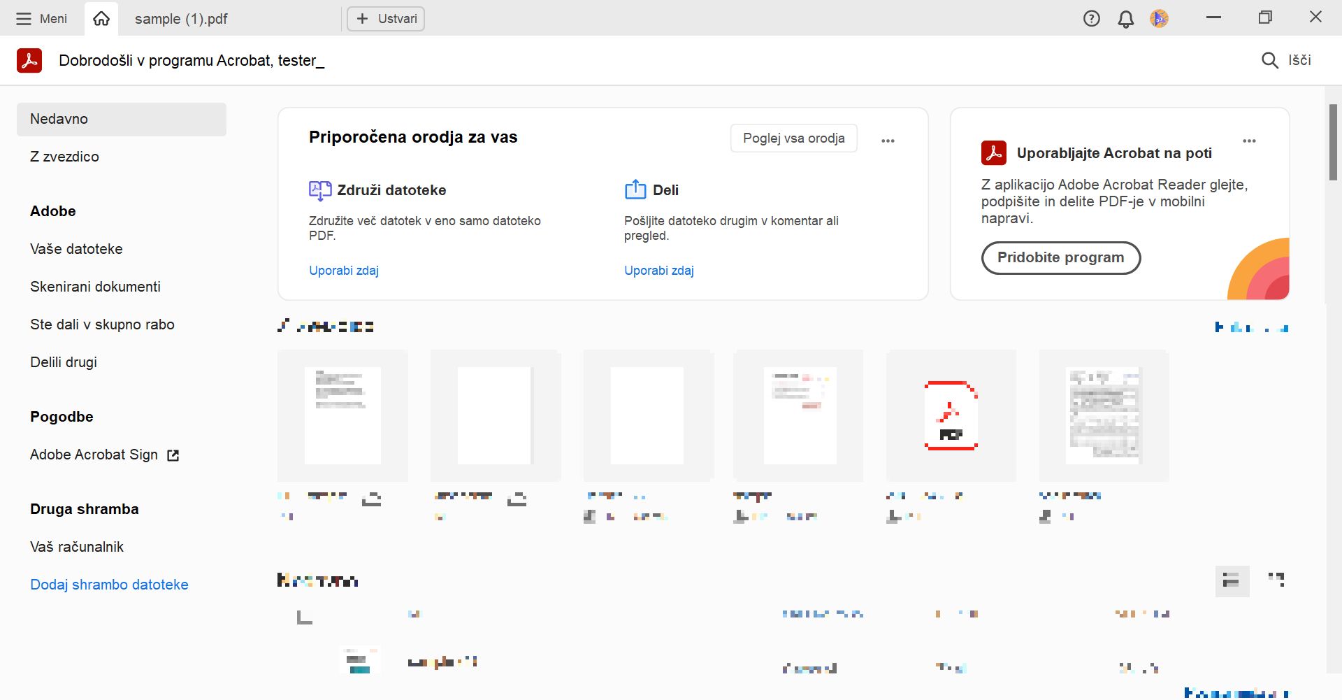 Premik do datoteke PDF