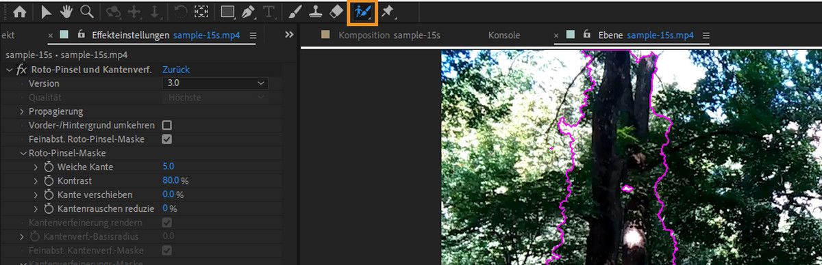 Roto-Pinsel-Werkzeug