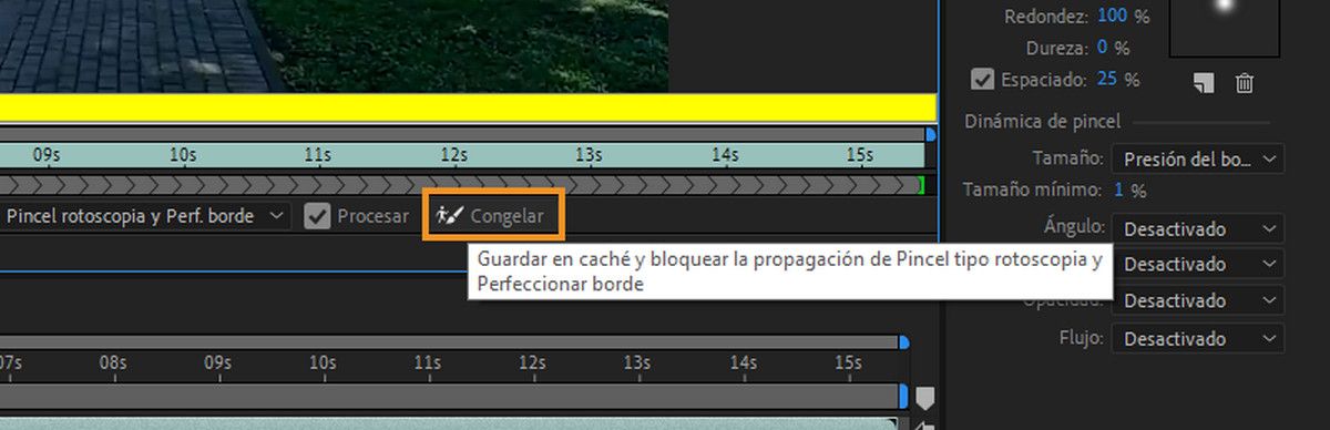 Detenga la propagación.
