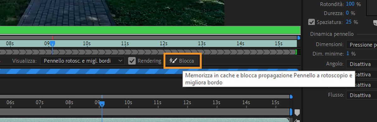 Bloccate la propagazione.