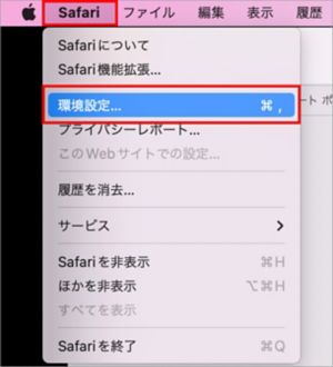 safari-環境設定