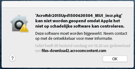 Voorbeeld van verificatieprompt