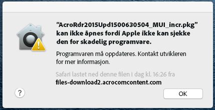 En prøvenotarisingsledetekst
