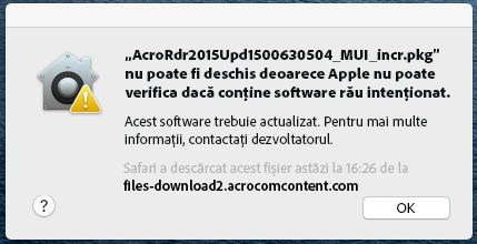 Un exemplu de prompt de notarizare