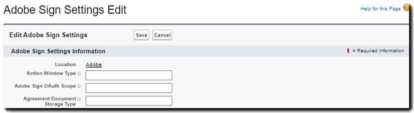 rediger innstillinger