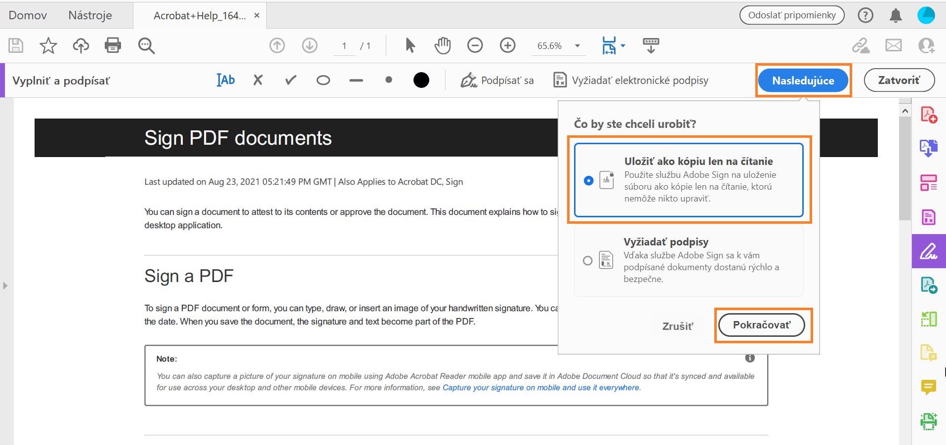 Uložiť kópiu len na čítanie