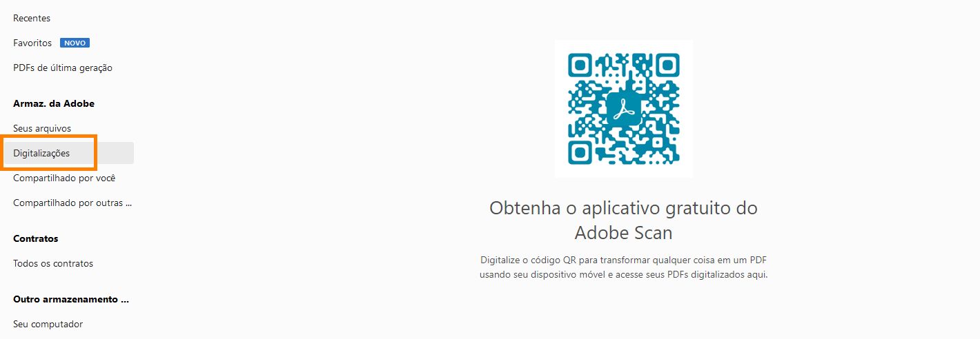 Instalar o aplicativo Scan