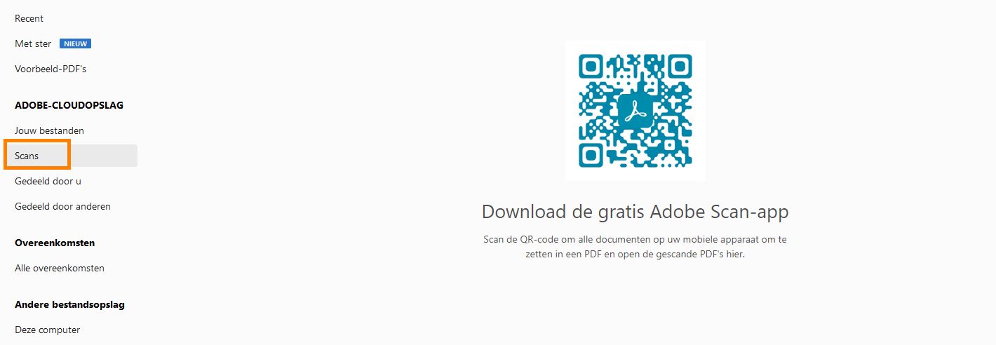 De Scan-app installeren