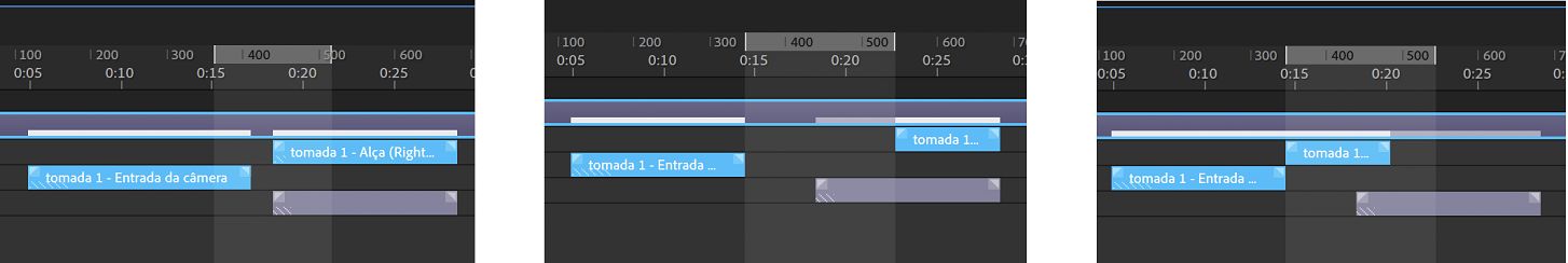 A) Antes B) Limpar C) Excluir ondulação
