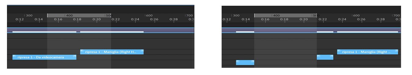 A) Prima B) Inserisci tempo