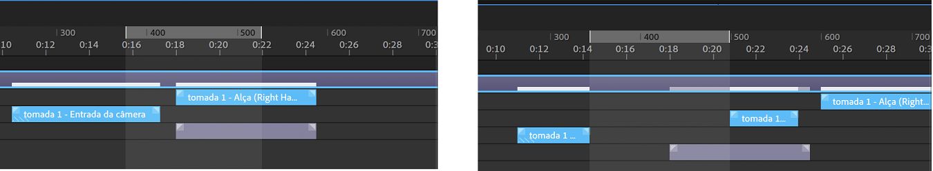 A) Antes B) Inserir tempo