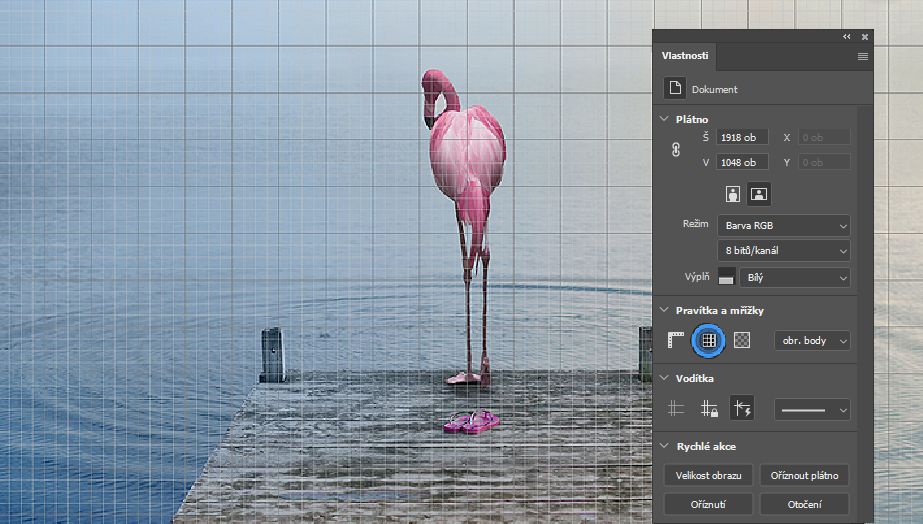 Vylepšený panel Vlastnosti