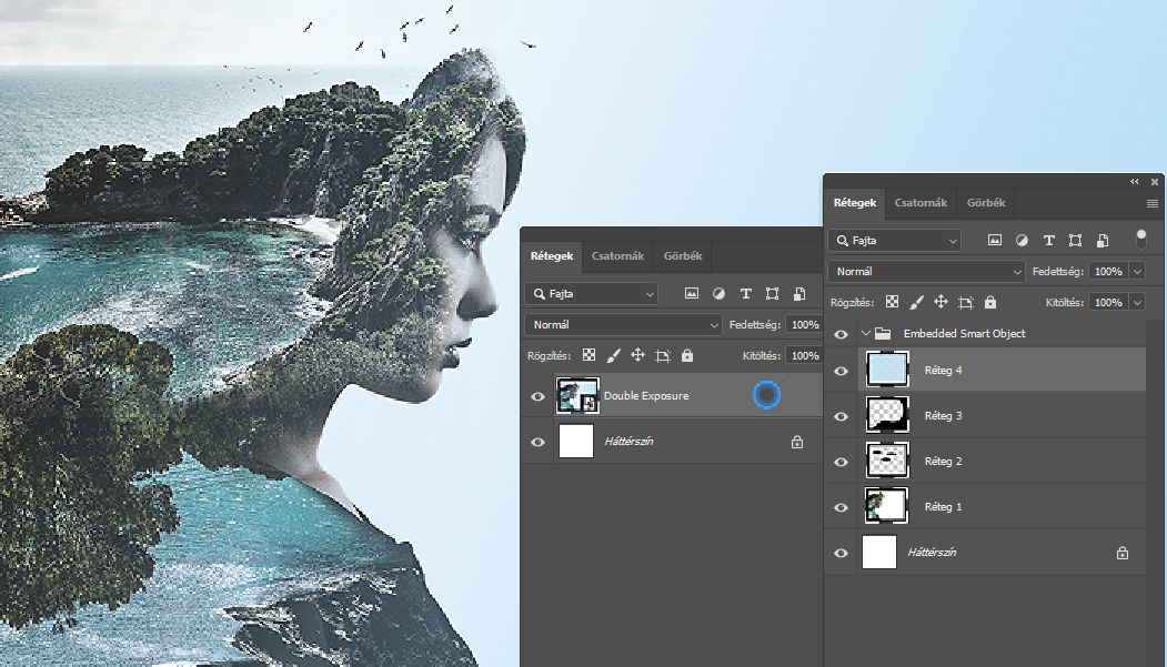 Intelligens objektumok rétegekké alakítása
