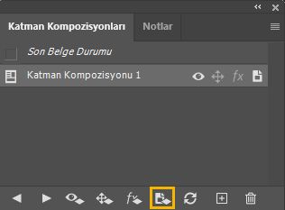 Akıllı Nesne ve Katman Kompozisyonu izlemeyi güncelle
