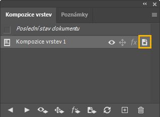 Přepnutí sledování inteligentního objektu a kompozice vrstev
