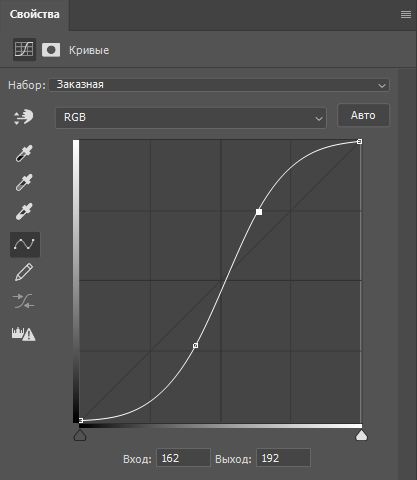 Корректировки «Кривые»