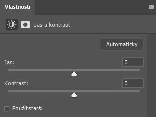 Úpravy jasu a kontrastu