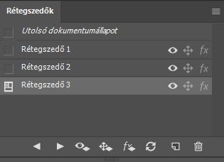 A rétegszedők panel