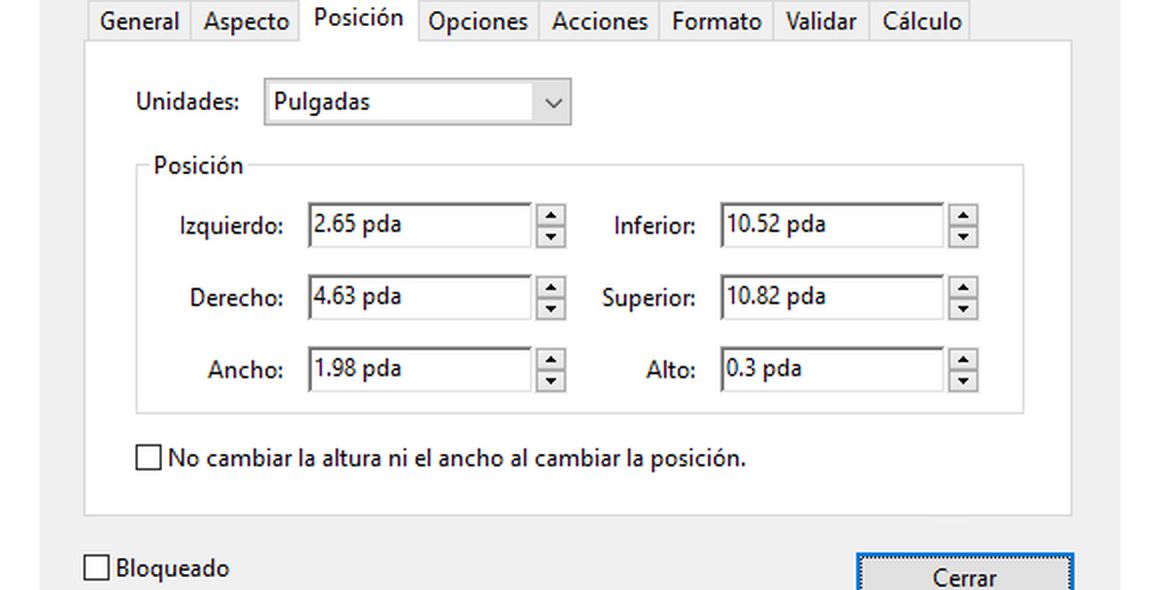 Propiedades de campo