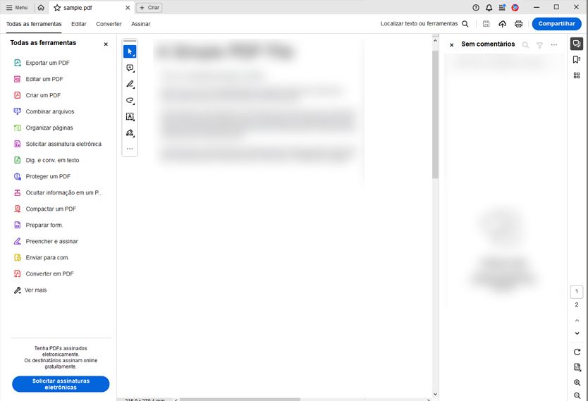 Barras de rolagem persistentes (experiência anterior)