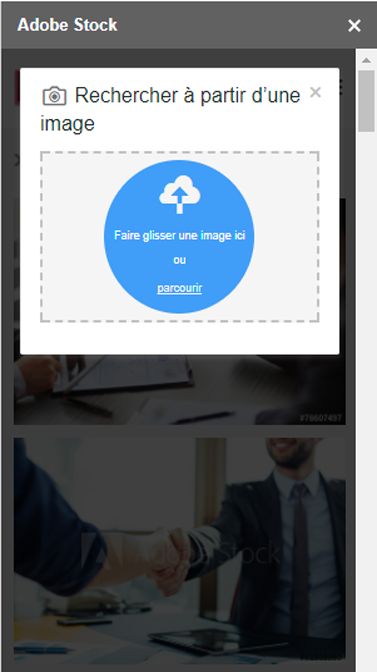 Recherche à partir d’une image