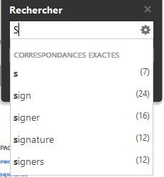 Recherche intelligente basée sur le cloud