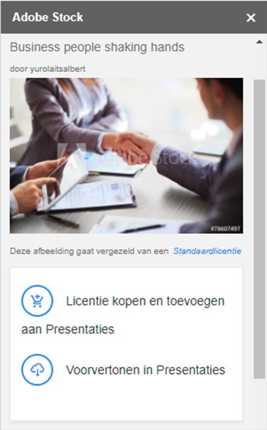 Een voorvertoning van de geselecteerde afbeelding bekijken in Presentaties