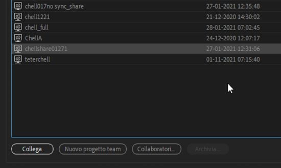 Gestire un progetto team