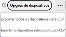 Exportar lista de dispositivos