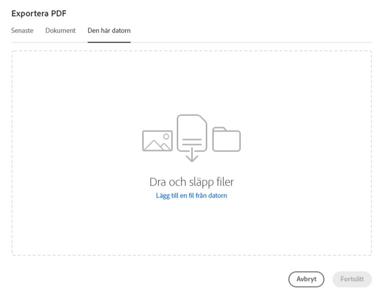 Välj en fil från din dator