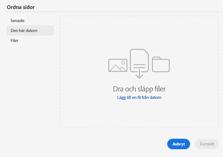 Välj en fil från din dator