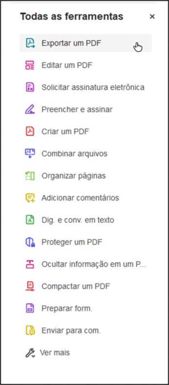 Selecione e segure a ferramenta
