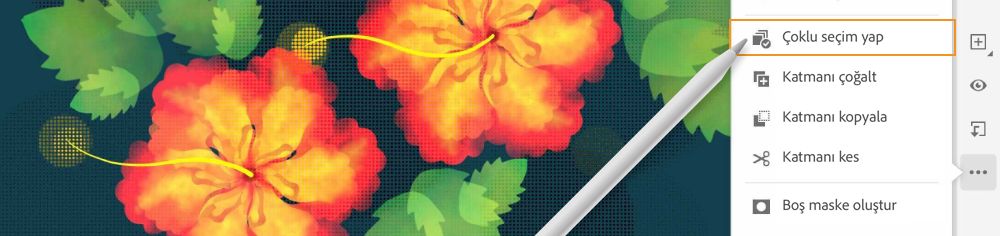 çoklu katman desteği