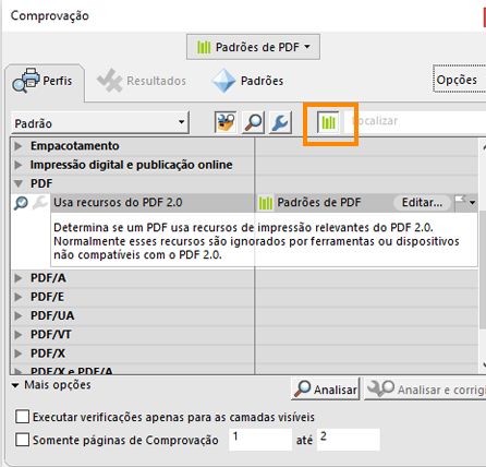 A opção Pesquisar em todas as bibliotecas está realçada na caixa de diálogo Comprovação
