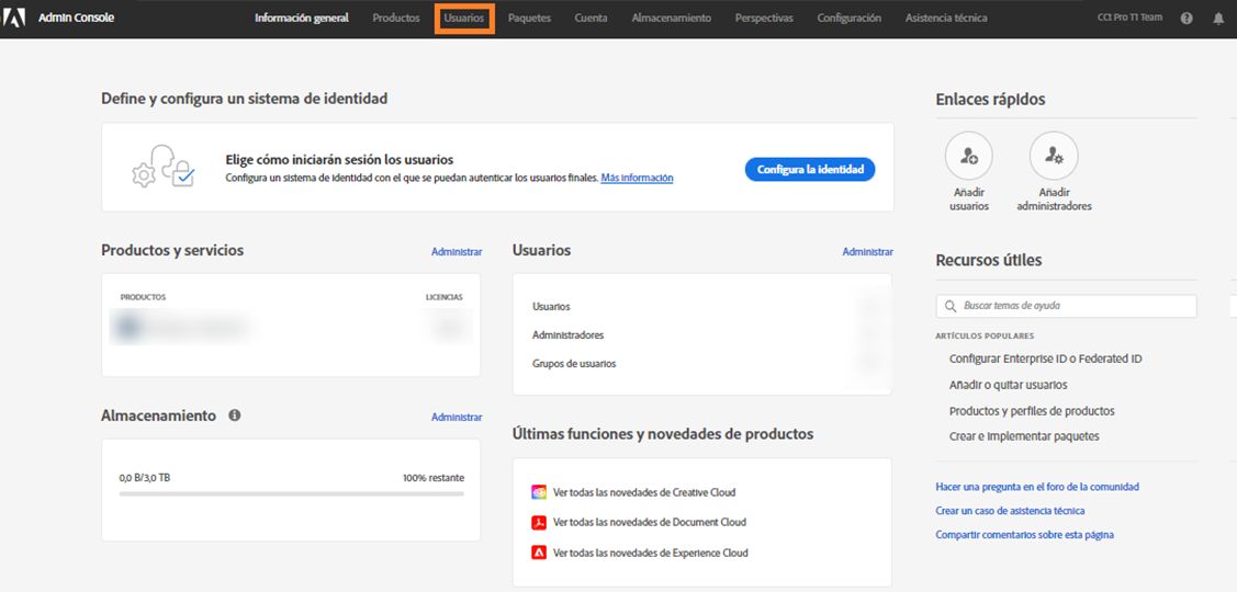 Editar detalles de usuarios