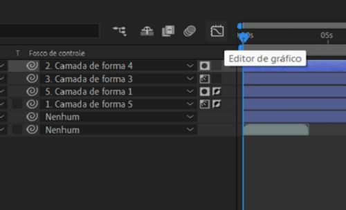 Camadas de fosco de controle selecionáveis