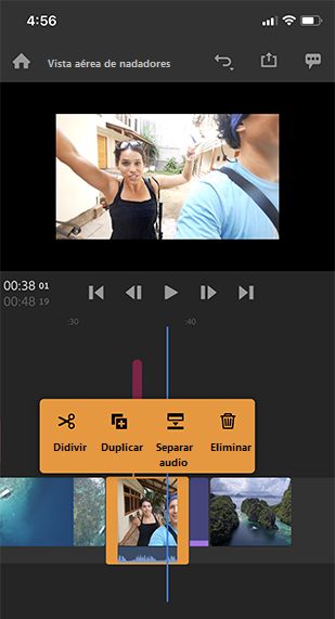 Separar el audio del vídeo